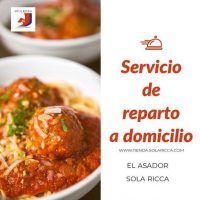 Sola Ricca pone en marcha el servicio de reparto a domicilio - Gastronomía y Moda