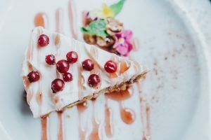 Tarta de queso con frutos rojos - Gastronomía y Moda