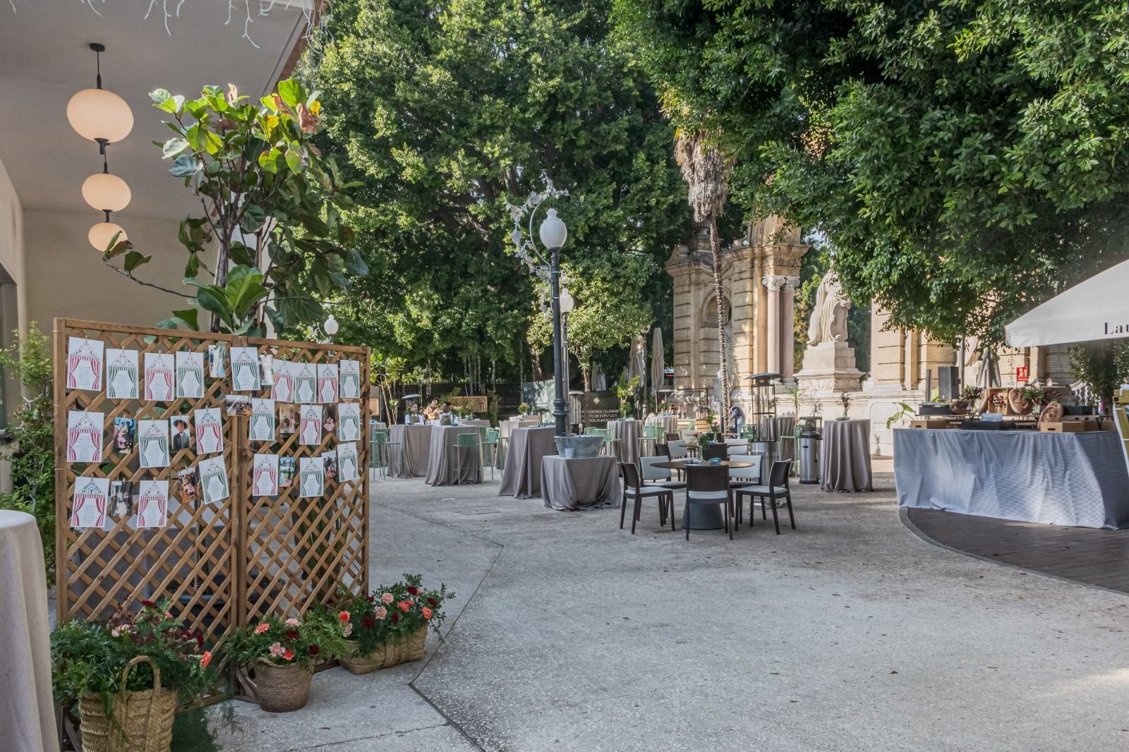 Showroom de bodas en el corazón del parque de María Luisa - Gastronomía y Moda