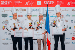 Francia brilla en la Gelato World Cup 2026 con el talento formativo de École Ducasse - Gastronomía y Moda