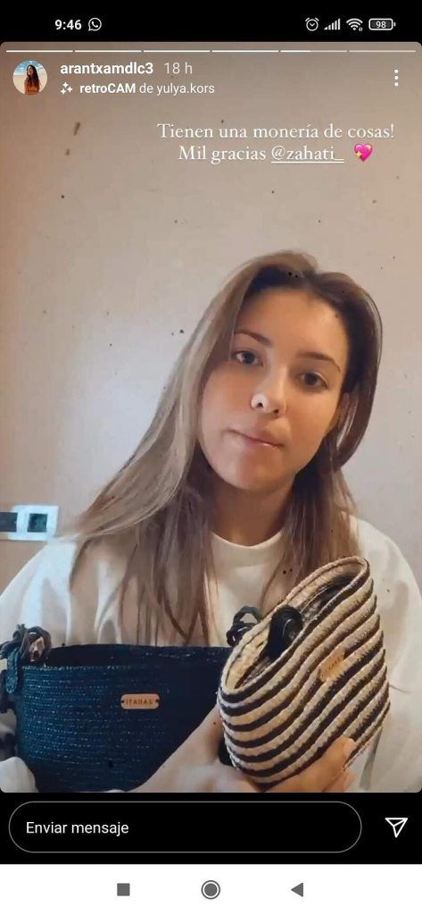 El bolso favorito de Arantxa Salmerón para esta temporada es de Zahati - Gastronomía y Moda