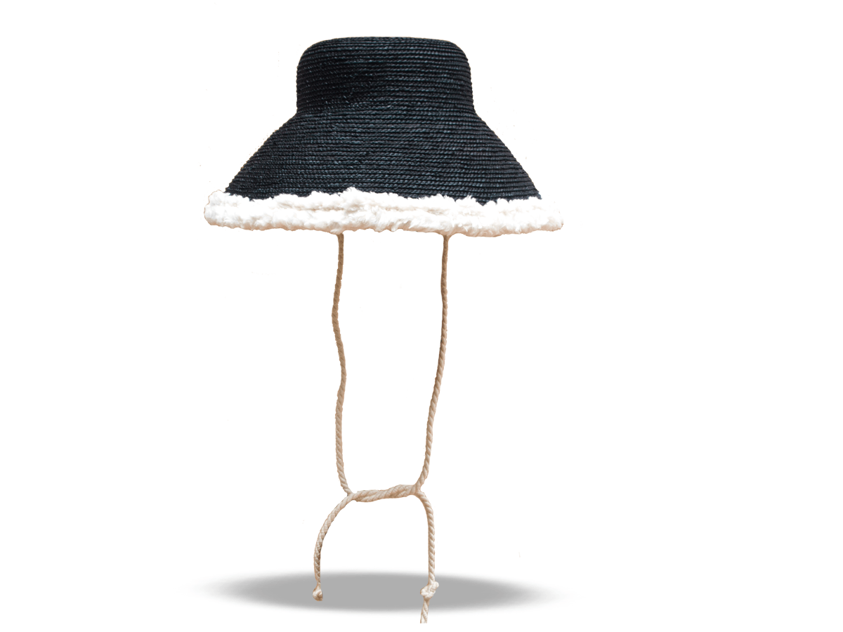 Los sombreros de fibras naturales de Zahati son también para el invierno - Gastronomía y Moda