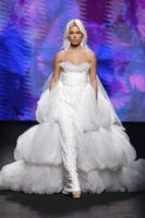 Jessica Goicoechea desfila por primera vez en MBFWM de la mano de CLARO Couture - Gastronomía y Moda