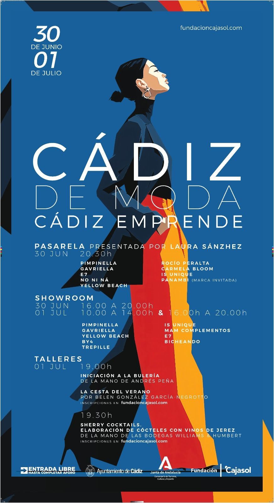 'Cádiz de moda, Cádiz emprende' en la Fundación Cajasol Cádiz - Gastronomía y Moda