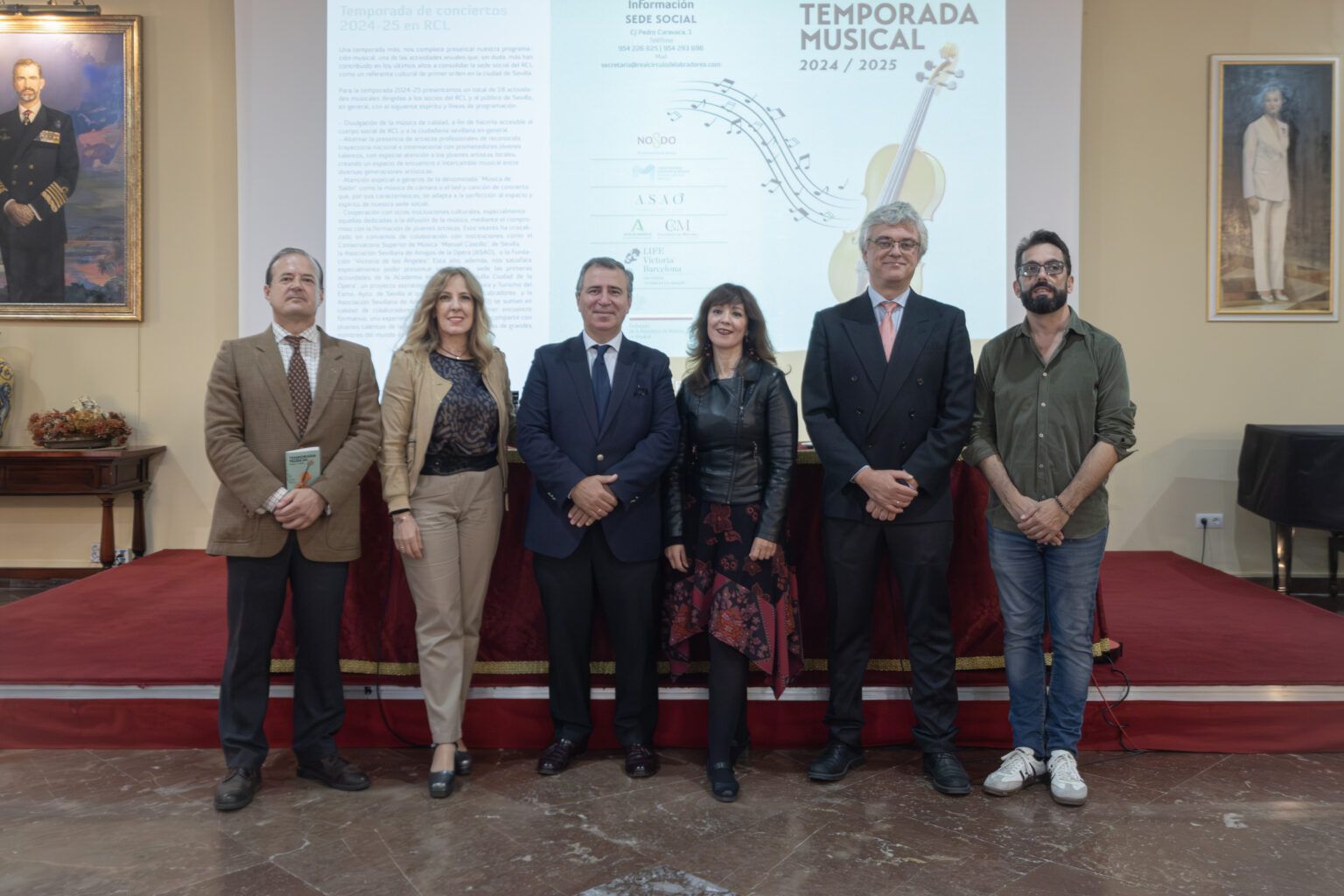 Dieciocho actividades musicales componen la temporada de conciertos 2024/25 en el Real Círculo de Labradores de Sevilla - Gastronomía y Moda