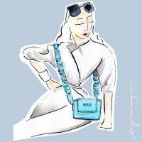 El ilustrador Joel Miñana capta la esencia de la firma de bolsos de lujo OEOE Handbags - Gastronomía y Moda