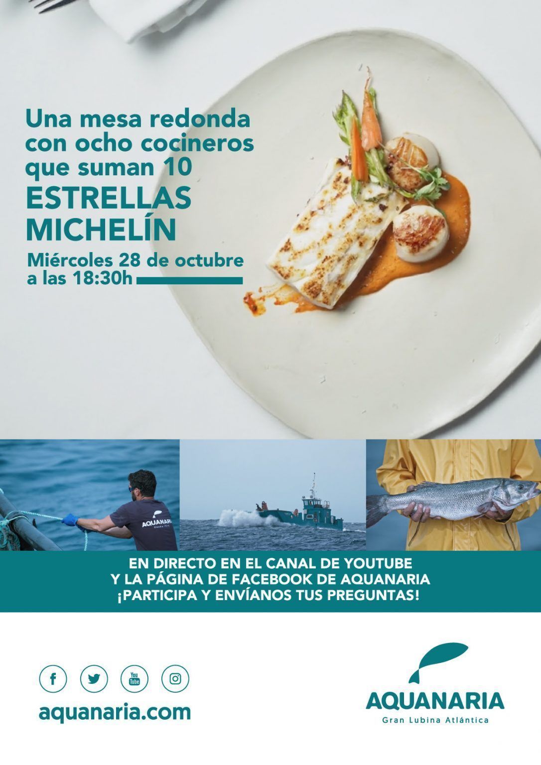 Diez estrellas Michelín debaten sobre gastronomía, mar y sostenibilidad - Gastronomía y Moda