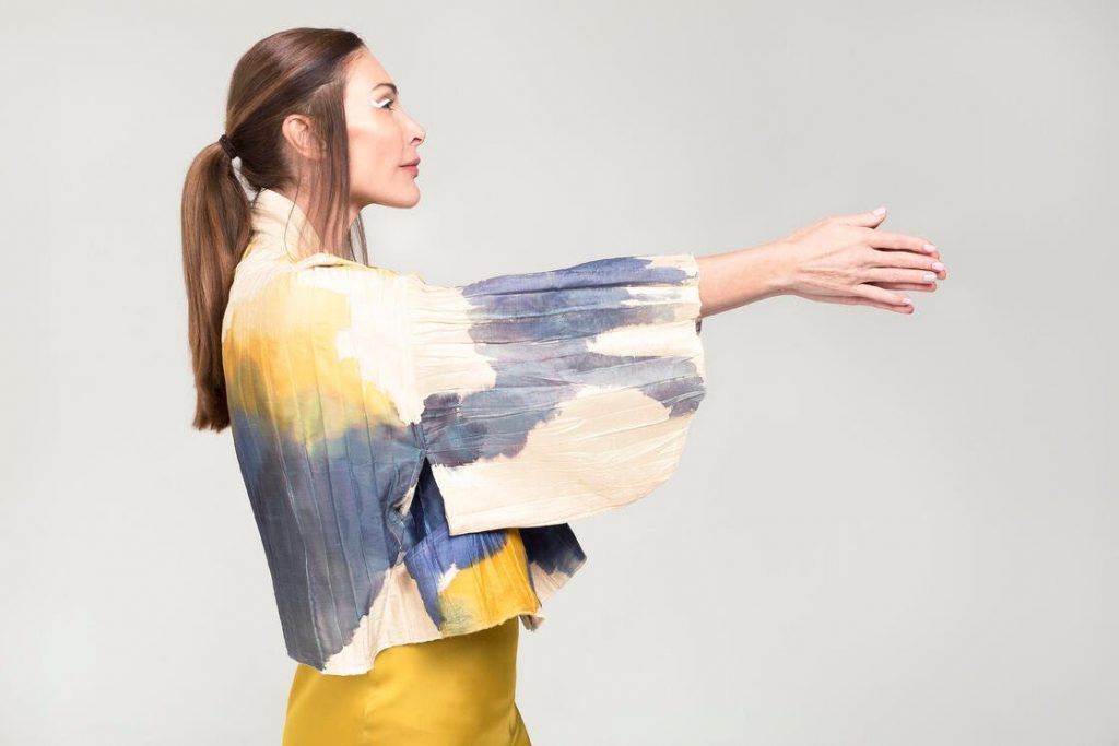 Viste una obra de arte con los kimonos que Araceli García pinta para Avasan - Gastronomía y Moda