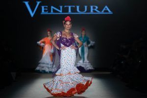 Tradición y vanguardia en la segunda jornada de We Love Flamenco. Ventura ha presentado su colección ‘Chandí’. Foto: Aníbal González© - Gastronomía y Moda