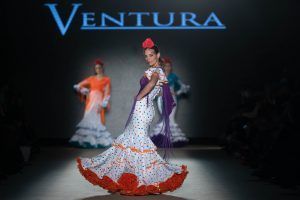 Tradición y vanguardia en la segunda jornada de We Love Flamenco. Ventura ha presentado su colección ‘Chandí’. Foto: Aníbal González© - Gastronomía y Moda