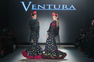 Tradición y vanguardia en la segunda jornada de We Love Flamenco. Ventura ha presentado su colección ‘Chandí’. Foto: Aníbal González© - Gastronomía y Moda