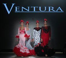 Tradición y vanguardia en la segunda jornada de We Love Flamenco. Ventura ha presentado su colección ‘Chandí’. Foto: Aníbal González© - Gastronomía y Moda