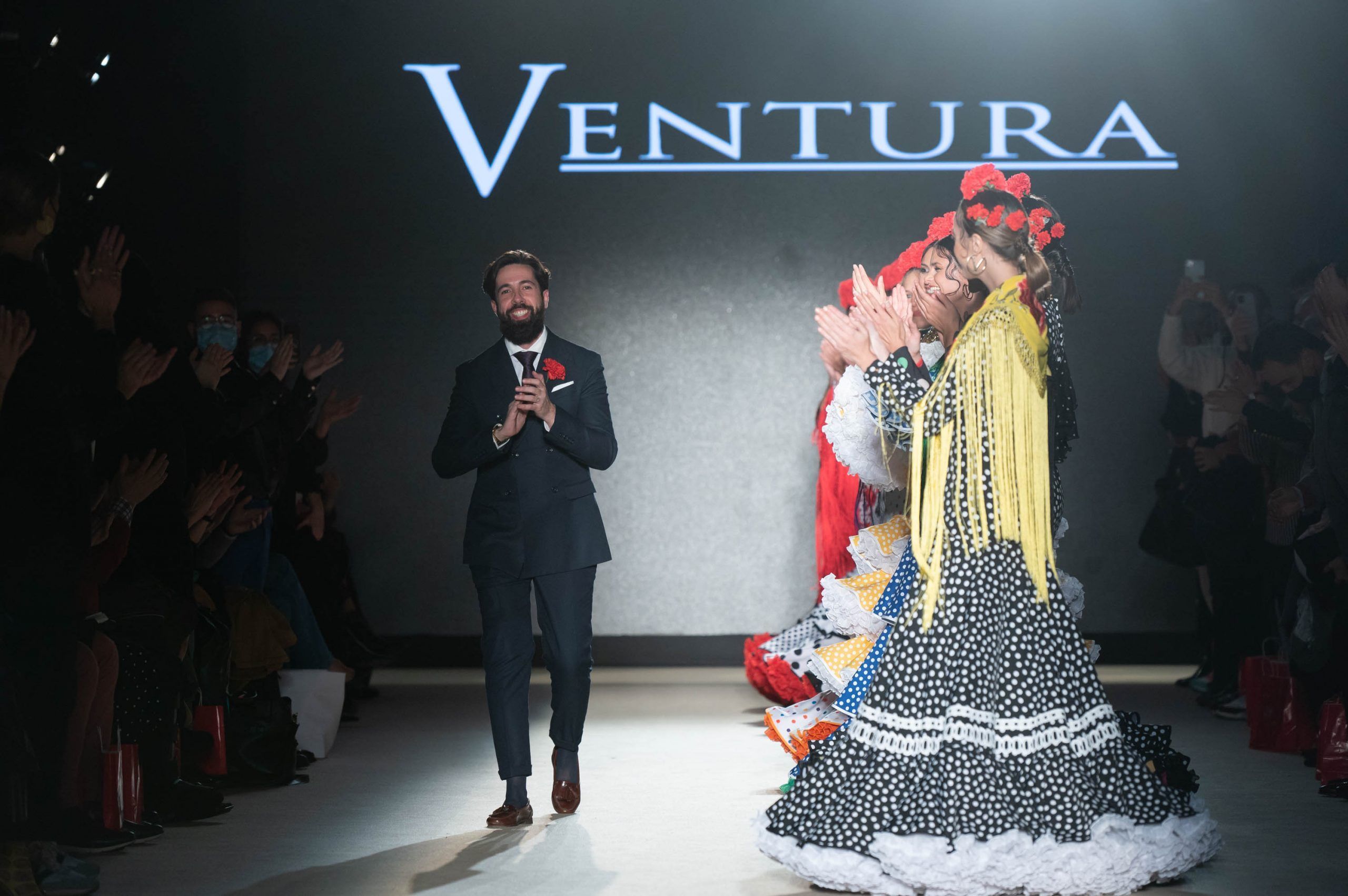 Tradición y vanguardia en la segunda jornada de We Love Flamenco. Ventura ha presentado su colección ‘Chandí’. Foto: Aníbal González© - Gastronomía y Moda